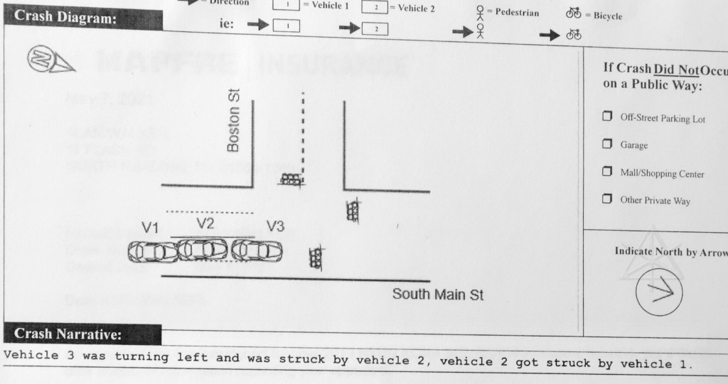 Inaccurate/unclear police report statement