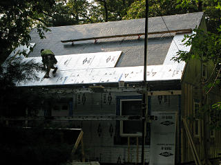 Front roof progress