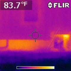 Foundation wall thermal pattern (again)