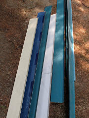 Assortment of gable cleats