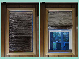 Reflectix window shade concept