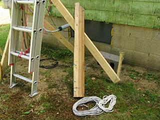 Power-pole extender to attach more stuff to