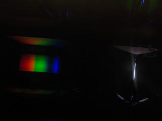 Spectrum: white LED alone
