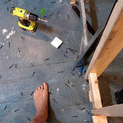 Set strike: barefoot in a sea of drywall screws