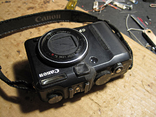 The Canon G9 which bricked itself, no power