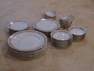 Guerin china, service for six