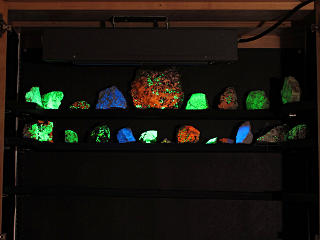 Shortwave UV fluorescents