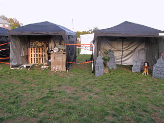 Haunted tour tent sets