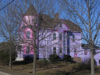 pink & lavender house
