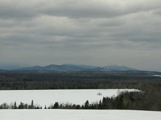 view to Baxter and maybe Katahdin