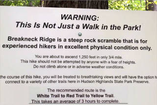 Big warning sign about Breakneck
