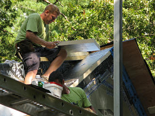 Handcutting the roof-split angle
