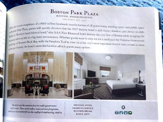 Mention of Park Plaza in a book about hotels
